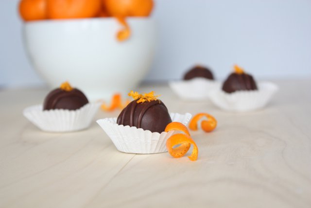 Orange Chocolate Truffles