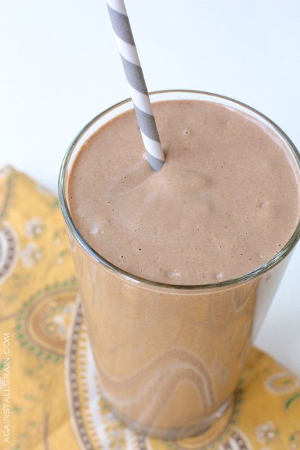 healthy chocolate milkshake recipe