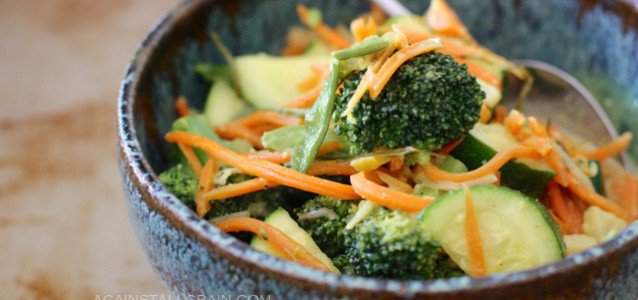 A bowl of Easy Vegetable Curry (Toddler Approved).