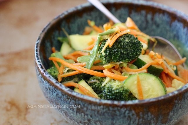 A bowl of Easy Vegetable Curry (Toddler Approved).