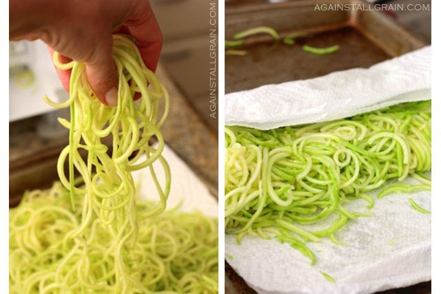 Easy Zucchini Noodles  Against All Grain - Delectable paleo recipes to eat  & feel great