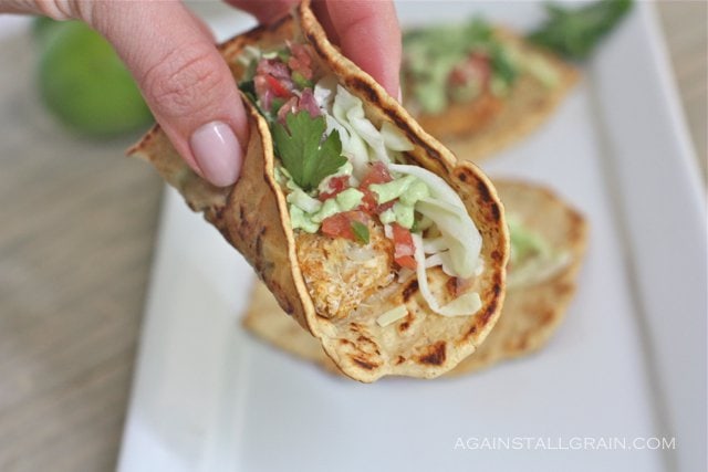 Paleo Fish Tacos - From Against All Grain