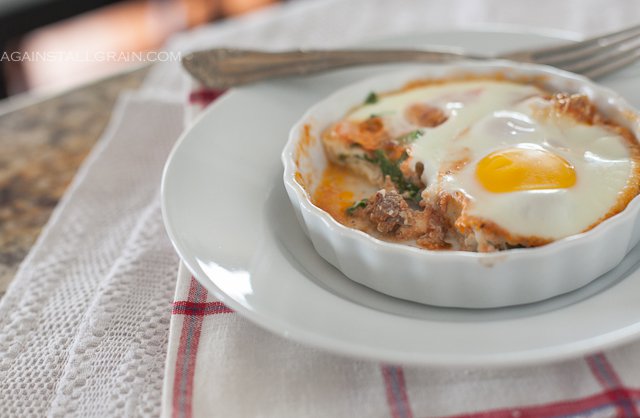 One-pan Italian baked eggs recipe