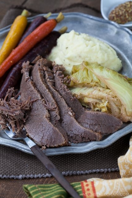 Corned Beef and Cabbage by Against All Grain