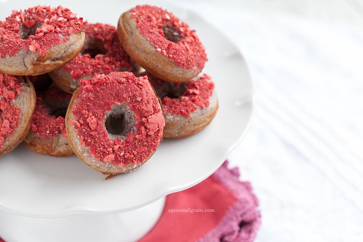 strawberry-donuts