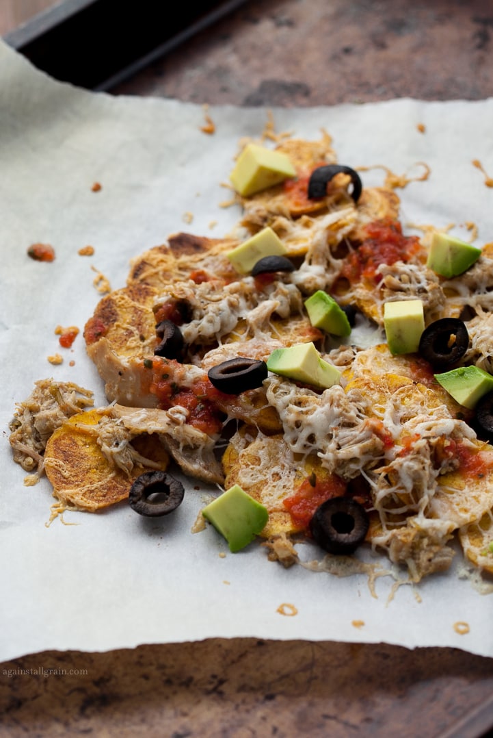 Primal Plantain Chip Nachos from Against all Grain