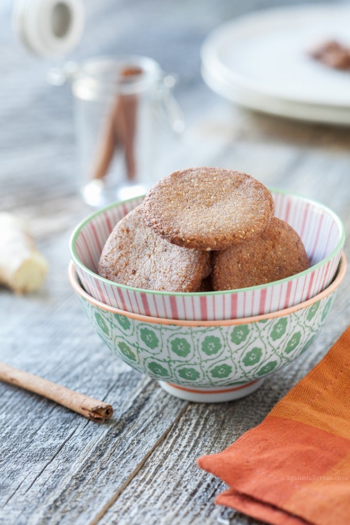 Gluten Free Gingersnap Cookies | Against All Grain - Delectable paleo