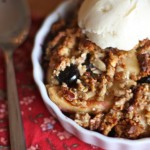 apple pear blueberry crisp