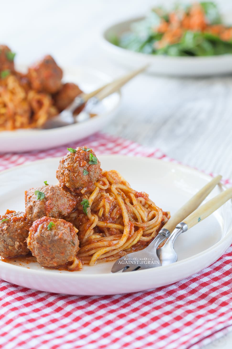 Gluten Free Spaghetti and Meatballs | Against All Grain - Delectable paleo  recipes to eat & feel great