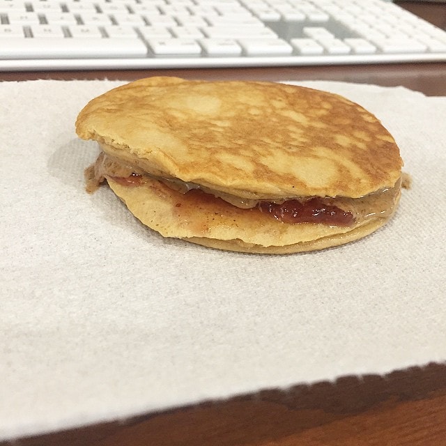 I_had_two_paleo_pancakes_leftover__so_naturally_it_became_an_almond_butter_and_jelly_sandwich...____daniellescravings