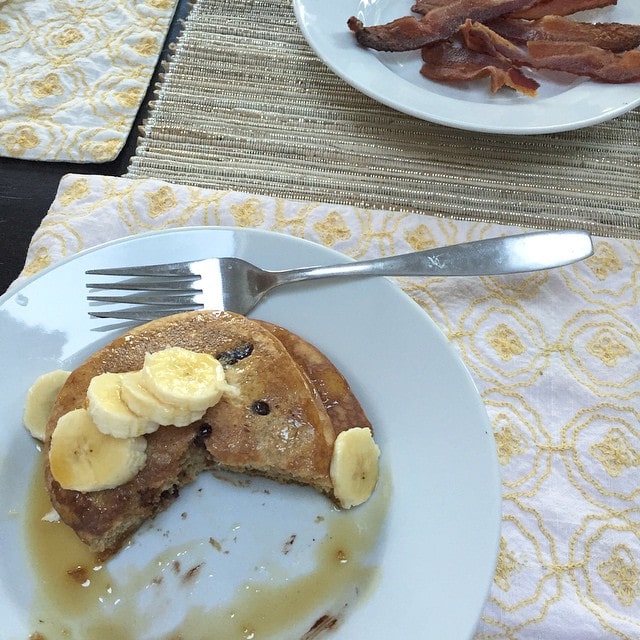A_little_Saturday_morning_treat_at_the_request_of_the_boy_with_dimples_that_I_can_t_refuse.___againstallgrain__makeyoubananapancakes