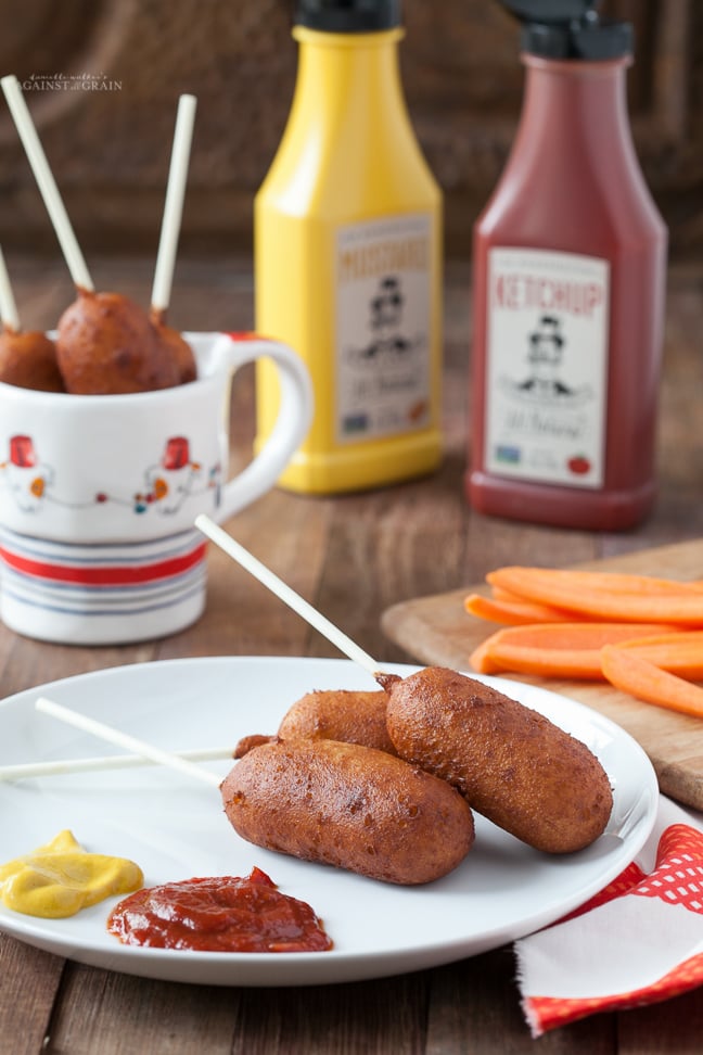 Almond flour shop corn dogs