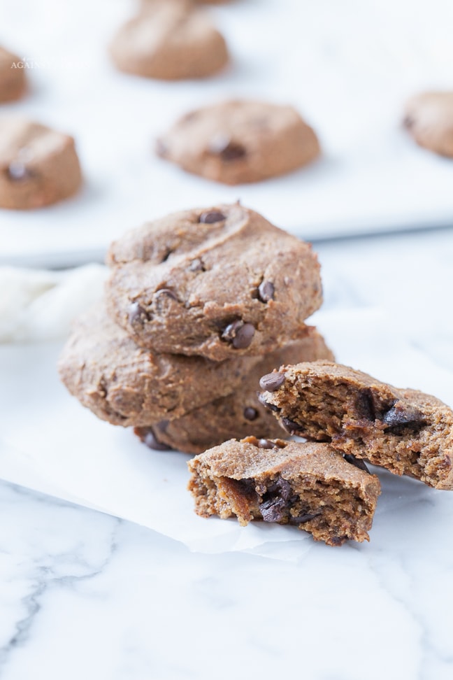 Pumpkin Chocolate Chip Cookies (Egg & Nut Free)  Against All Grain -  Delectable paleo recipes to eat & feel great