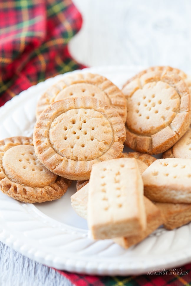 Scottish Shortbread (gluten-free; dairy-free; vegan)