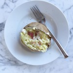 baked sweet potato