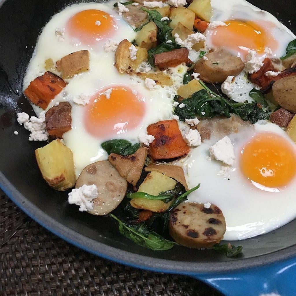 leftover breakfast skillet