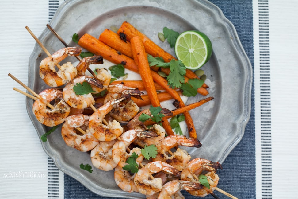 Paleo Tequila Lime Shrimp by Danielle Walker's Against all Grain