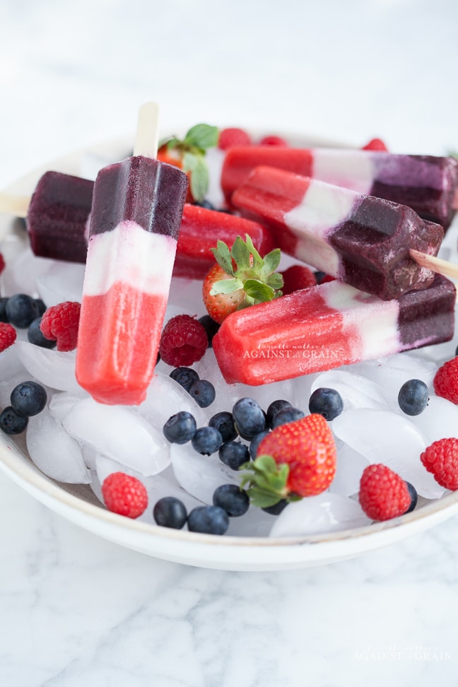 Homemade Bomb Firecracker Popsicles  Against All Grain - Delectable paleo  recipes to eat & feel great