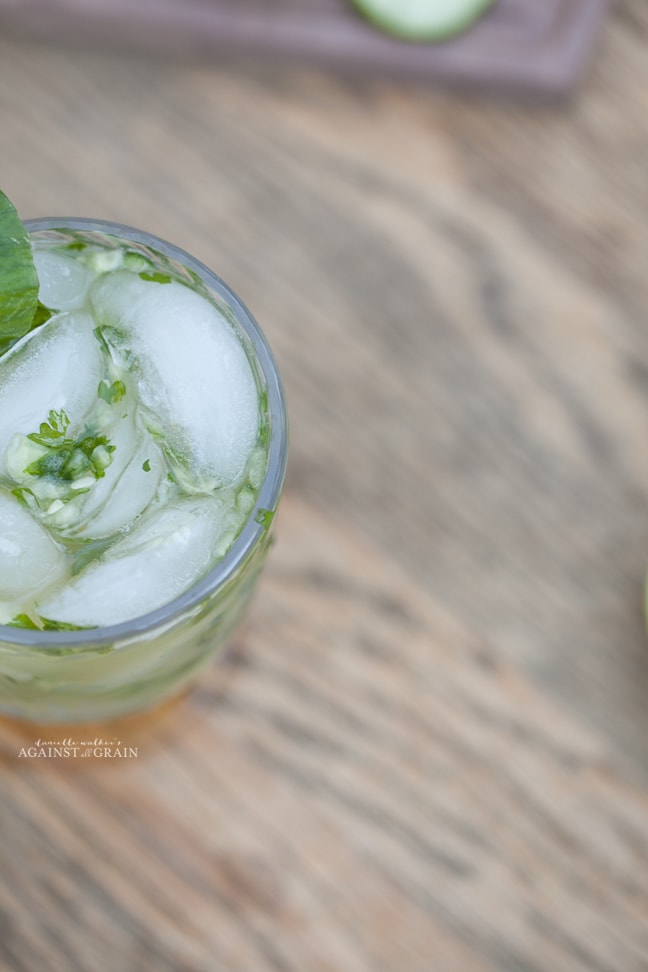 Paleo Cucumber Cilantro Margarita | Danielle Walker's Against all Grain