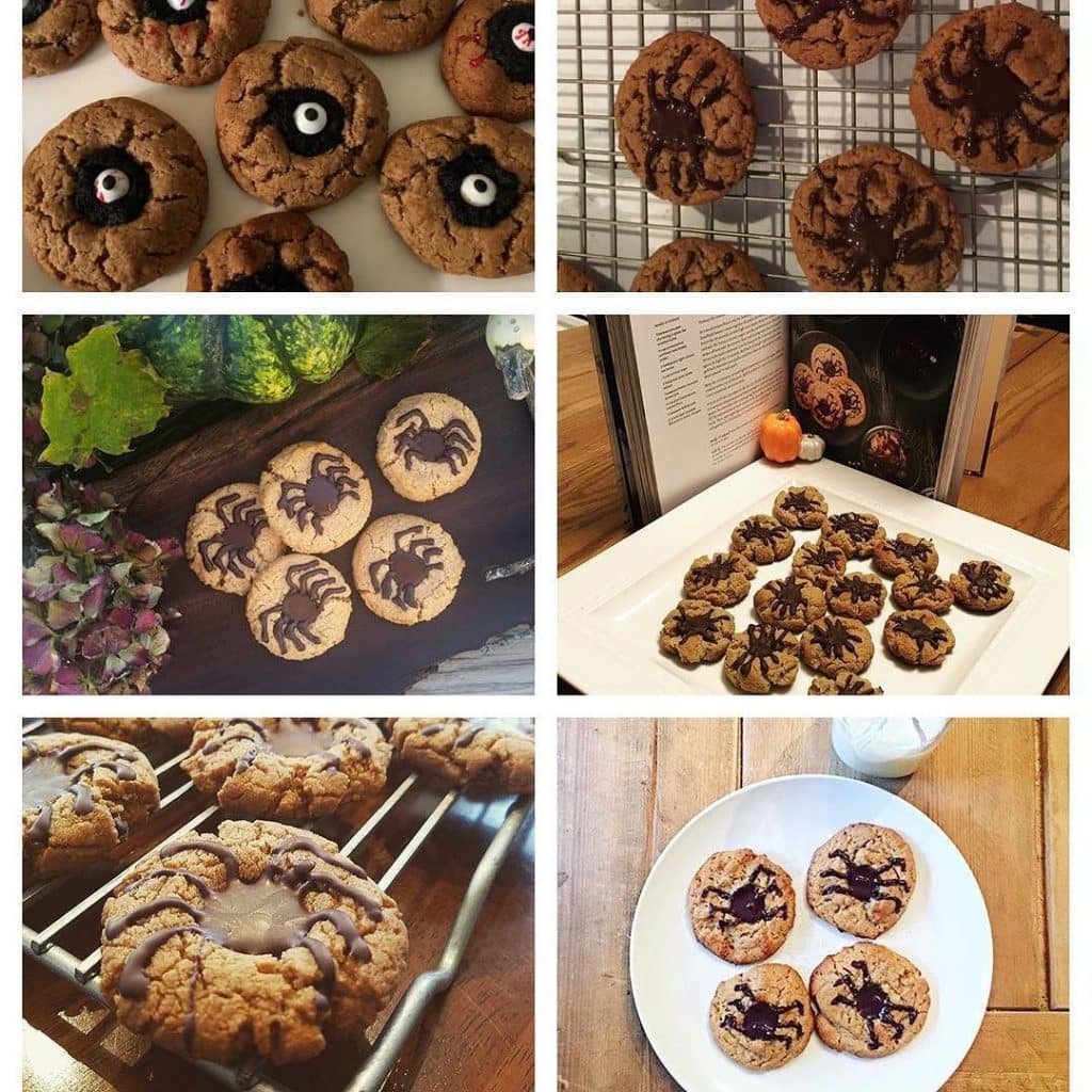 looks_like_you_guys_are_having_fun_with_the__celebrationscookbook_halloween_section___your_nut-free__peanut_butter_spider_cookies_are_looking_awesome________againstallgrain__paleo__glutenfree