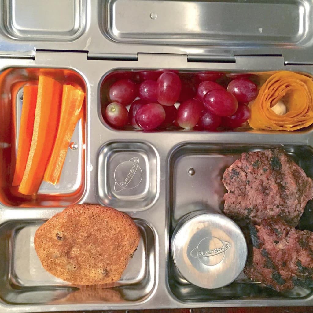 Beef Jerky Bento Snack Box or School Lunch Side 