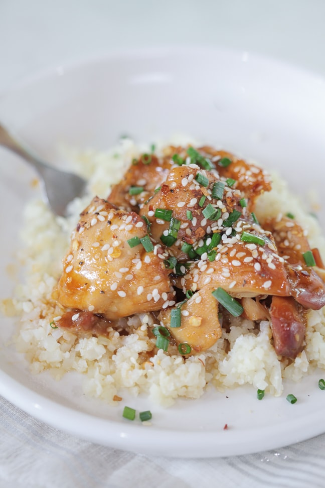 Instant Pot Sesame Orange Chicken