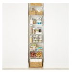 White Elfa Reach-In Pantry