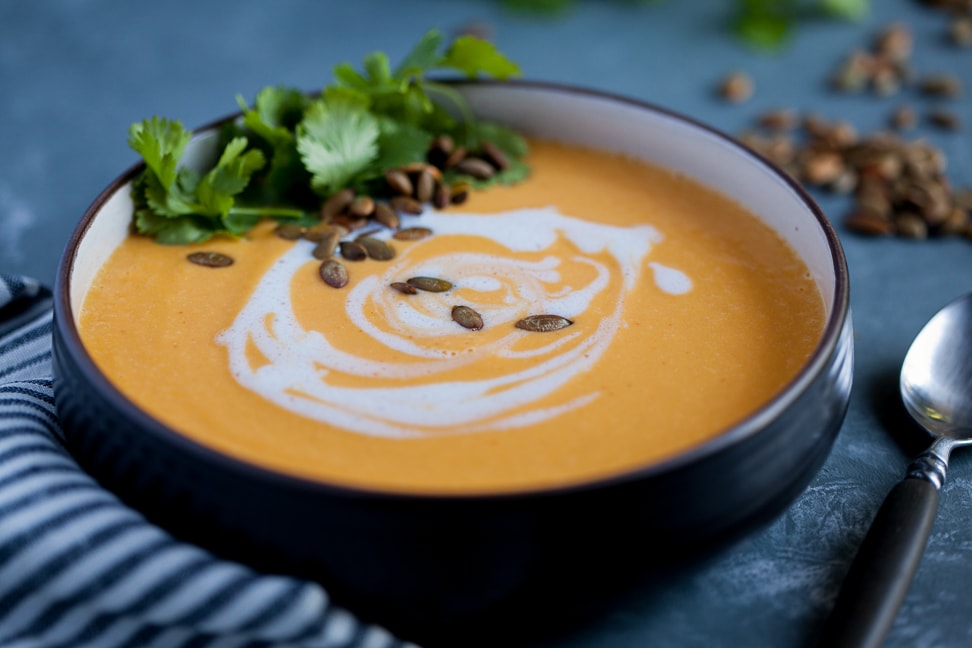 Red Curry Butternut Pumpkin Soup recipe