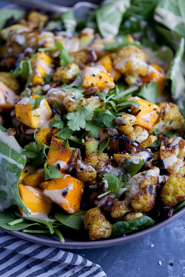 Curried Cauliflower Salad with Mango and Tahini Dressing  Against All  Grain - Delectable paleo recipes to eat & feel great