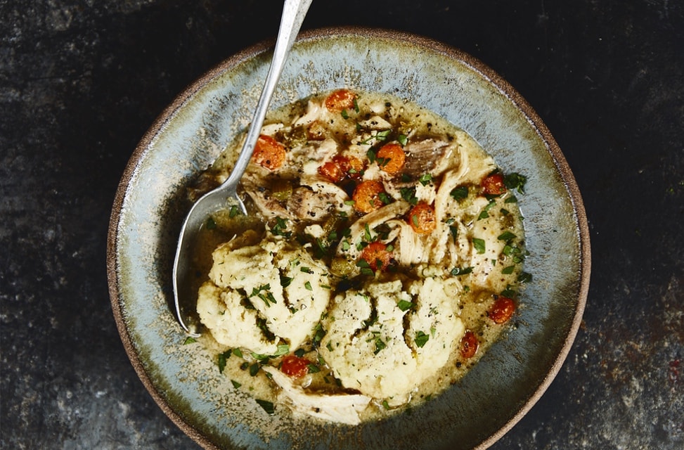 Gluten Free Chicken and Dumplings - All the Healthy Things