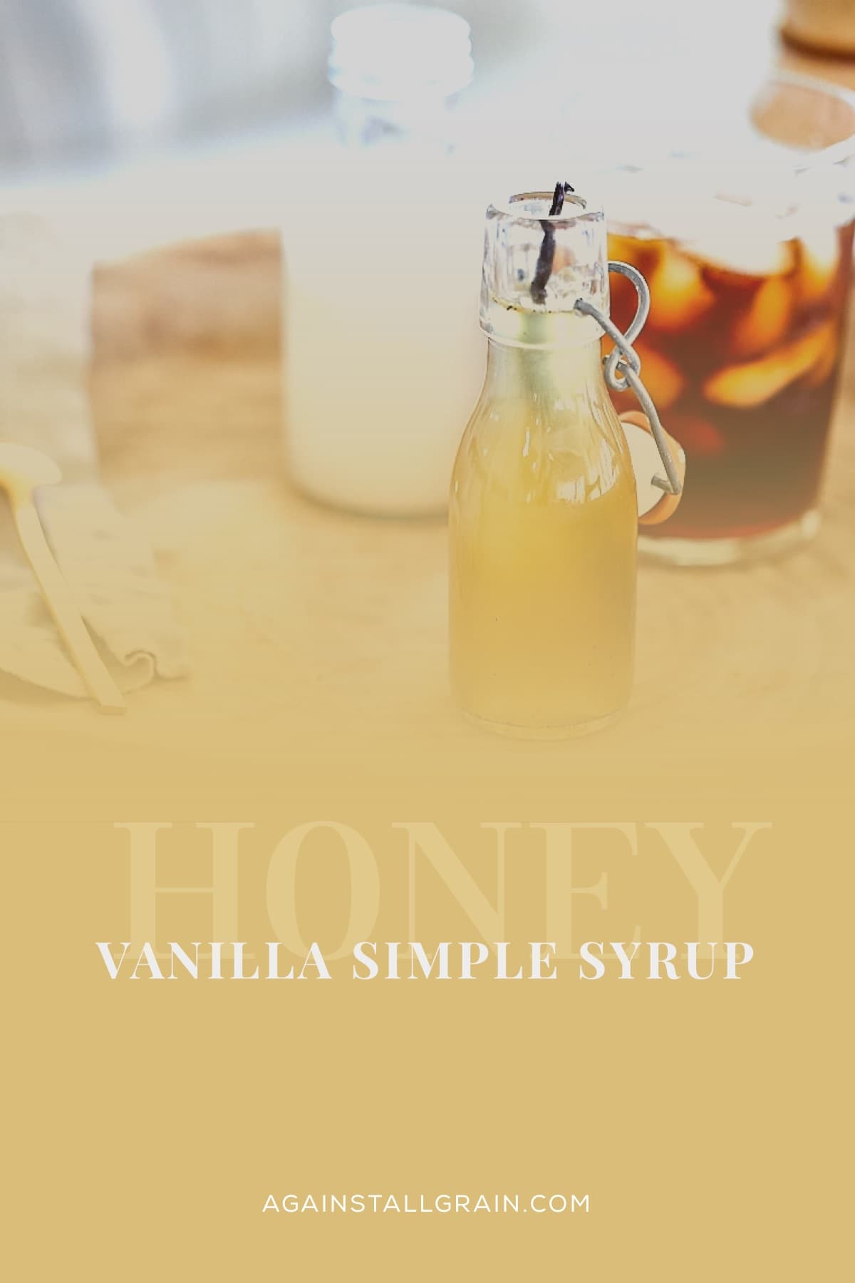 Vanilla Honey Simple Syrup Against All Grain Delectable paleo recipes to eat & feel great