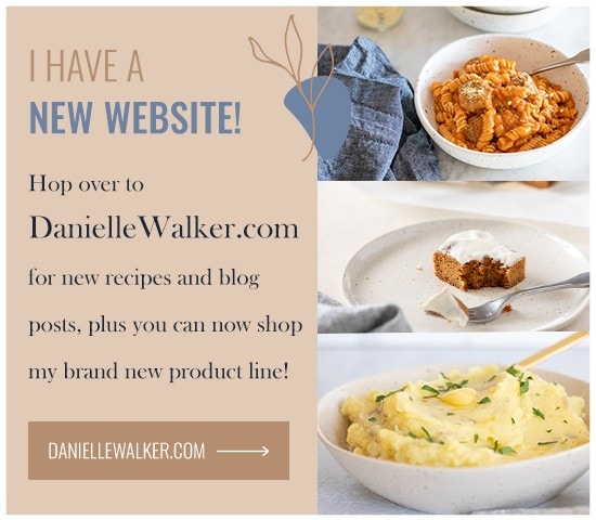daniellewalker.com promotional graphic